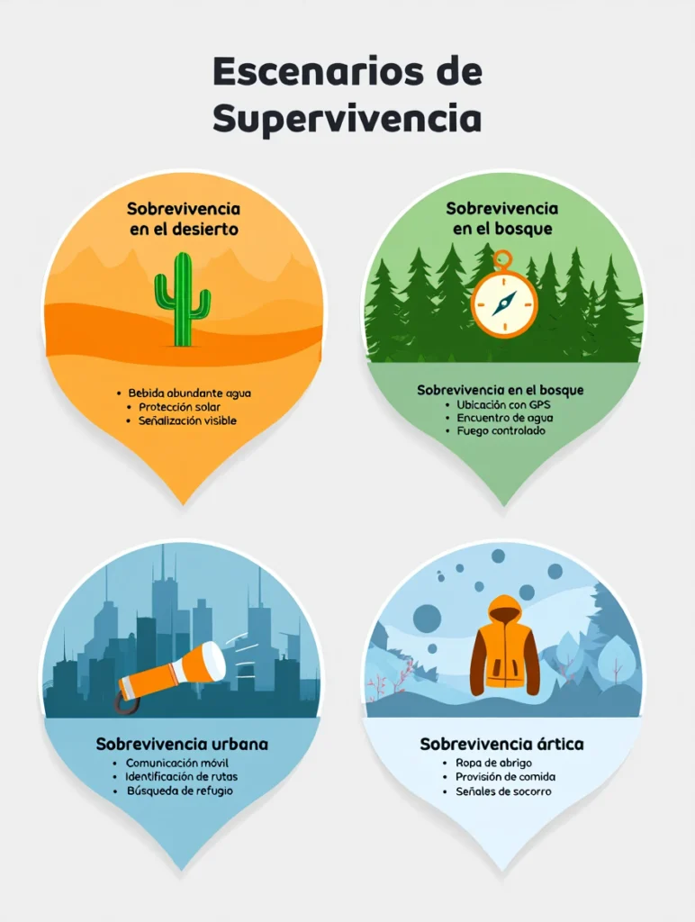 Cómo aplicar la Regla de 3 en supervivencia a diferentes escenarios
