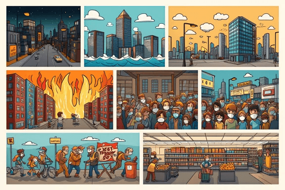 Diferentes escenarios de crisis en la ciudad. Preparaci´n para supervivencia urbana