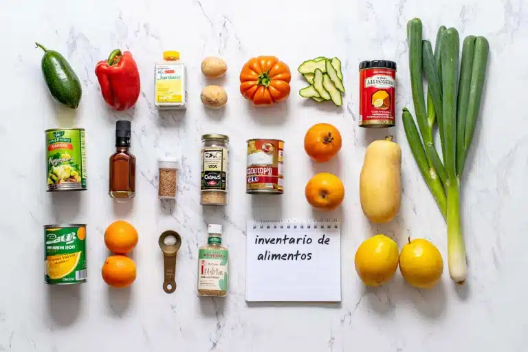 Conjunto de alimentos imprescindibles en tu inventario para casos de emergencia