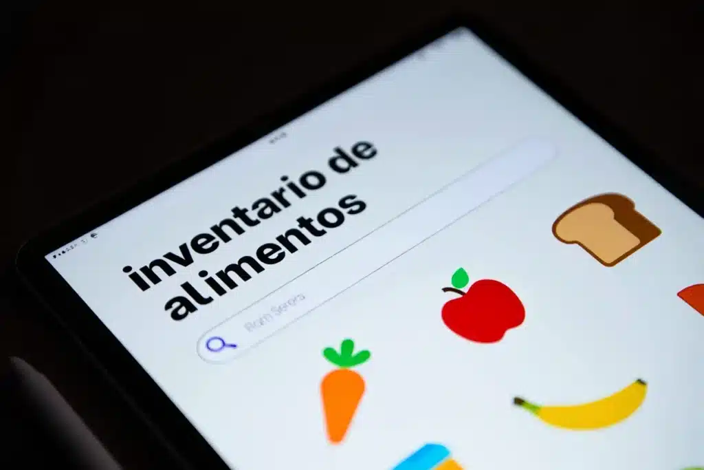 inventario alimentos