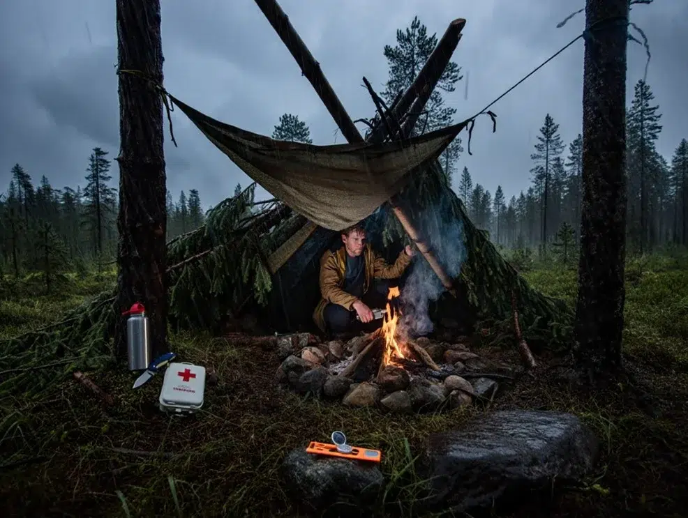 Nunca esperes a que llueva o haga frío para crear un refugio