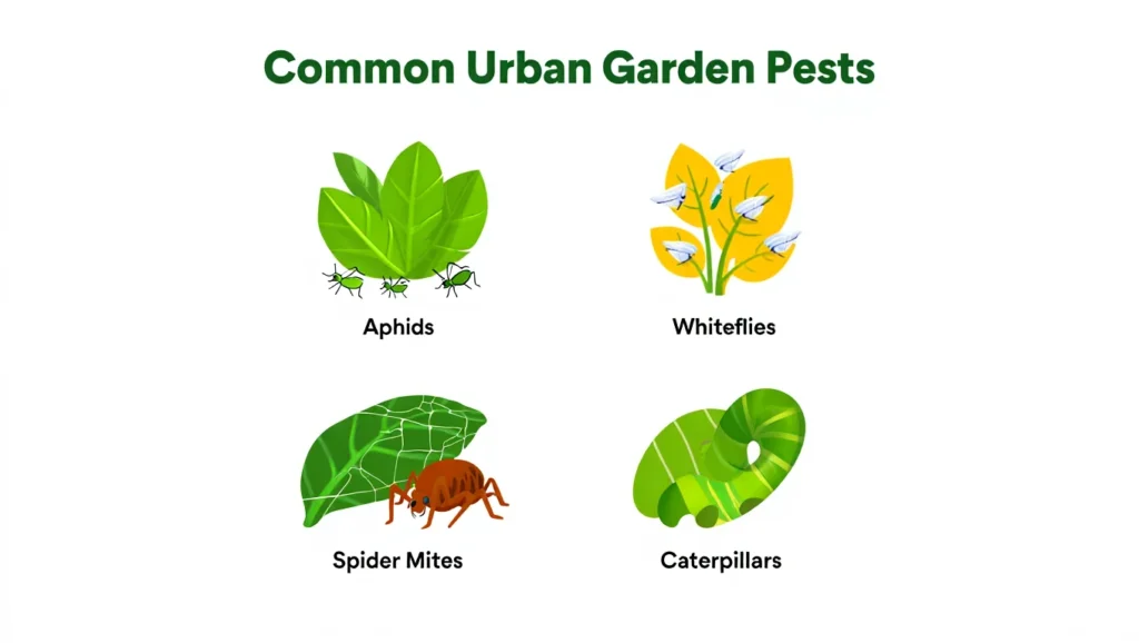 Plagas más habituales en huerto urbano