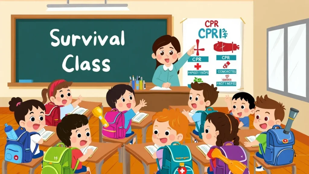 Enseñar supervivencia en los colegios