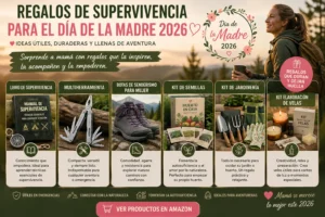 🎁 Regalos para el Día de la Madre 2026: supervivencia y ocio al aire libre