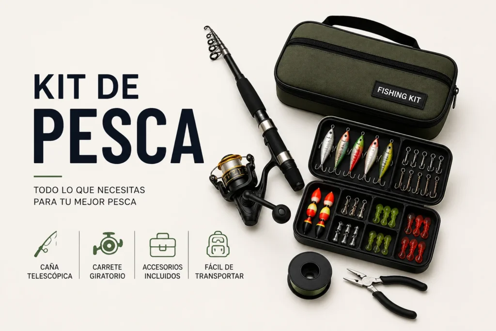 top kits de pesca para principiantes y expertos