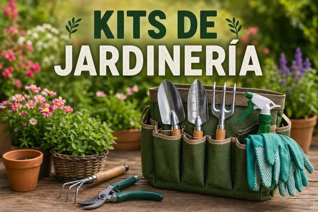 Mejores kits de jardinería para cuidar tu huerto (comparativa 2026)
